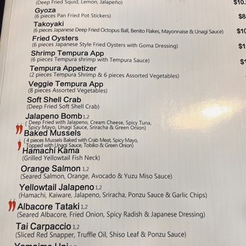 Yoshi Sushi - Menu 1 - Japanese Near Me - Milpitas, California Yoshi Sushi - Menu 1 - Japanese Near Me - Milpitas, California