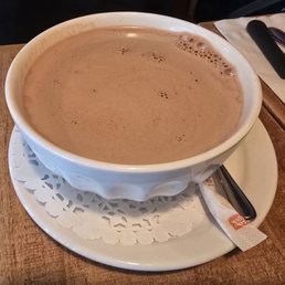 Bowl of hot chocolate
