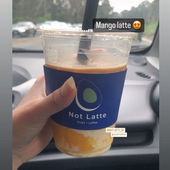 Not Latte - Mango latte - Cafes Near Me - San Francisco, California Not Latte - Mango latte - Cafes Near Me - San Francisco, California
