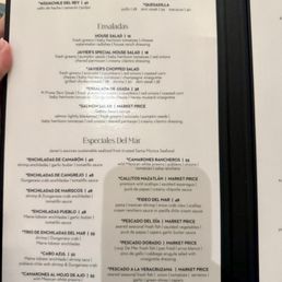 Menu Menu
