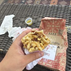 Victorico's Mexican Food - Breakfast burrito is mainly French fries