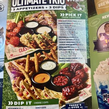 Applebee's Grill + Bar - Menu...ultimate trio... - Sports Bars Near Me - Corpus Christi, Texas Applebee's Grill + Bar - Menu...ultimate trio... - Sports Bars Near Me - Corpus Christi, Texas