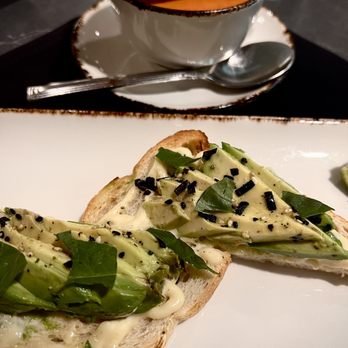 Nordstrom Grill - Avocado toast outstanding & Roma tomato soup delicious! - New American Near Me - Bellevue, Washington