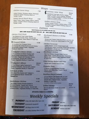 Menu photo 3 Tailgators Sports Grill Locust, NC Menu photo 3 Tailgators Sports Grill Locust, NC