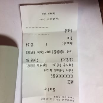 Denny's - Copy of our bill.  We did not eat there and left our grandkids to finish their meals. - American Near Me - Alhambra, California