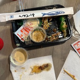 All three rolls came in this, perfect for two people!