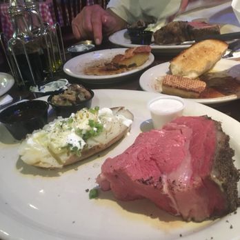 Filippi's Pizza Grotto - Norco - Share a prime rib with my husband. When they knew how to cook it rare lately it's always too well done. - Pizza Near Me - Norco, California
