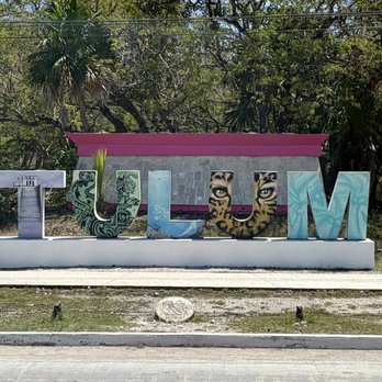 Town of Tulum - Tulum sign - Landmarks & Historical Buildings Near Me - Tulum, ROO