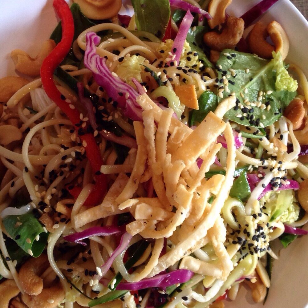 Great Asian salad at Unity Cafe, a hidden gem in Manchester! Great Asian salad at Unity Cafe, a hidden gem in Manchester!