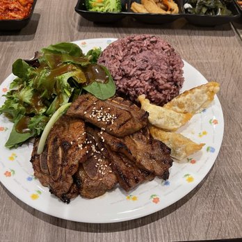 Spoon Korean Bistro - Bbq combo Short Ribs - Korean Near Me - Fremont, California Spoon Korean Bistro - Bbq combo Short Ribs - Korean Near Me - Fremont, California
