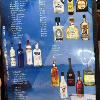 Mariscos La Ceiba - Drink menu - Seafood Near Me - Modesto, California Mariscos La Ceiba - Drink menu - Seafood Near Me - Modesto, California