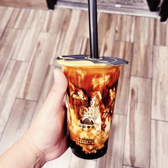 Tiger Sugar - Black Sugar Boba and Pearl with Cream Mousse (Signature #5) - Coffee & Tea Near Me - Las Vegas, Nevada