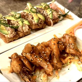 Tiki Bar - SASHIMI PEPPER $285  ALITAS BUFALO $180 - Sushi Bars Near Me - Cabo San Lucas, BCS