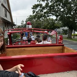 Westhampton Beach Fire District - Fire truck ride