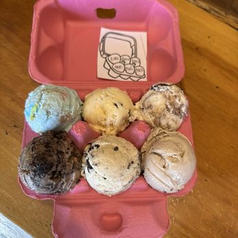 Scoop Deck - Sampler - comes with mini scoops! - Ice Cream & Frozen Yogurt Near Me - Wells, Maine
