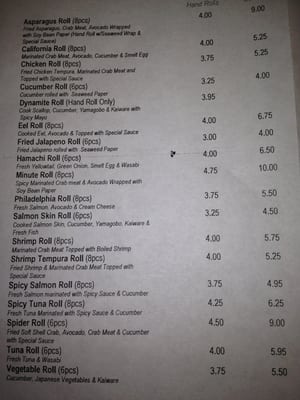 Menu photo 4 Sake Sushi Bar & Lounge Port Arthur, TX