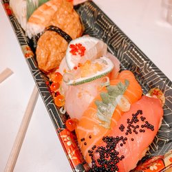 Beautiful Sushi Bento (I shared the fish ones don't worry)