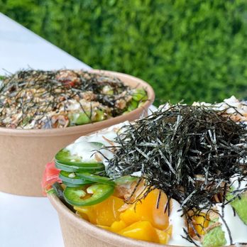 Poke Poke - Back: O.G bowl Front: Californication bowl - Poke Near Me - Toronto, Ontario Poke Poke - Back: O.G bowl Front: Californication bowl - Poke Near Me - Toronto, Ontario