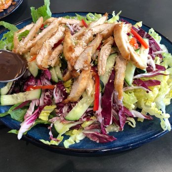 Bonchon Colorado Springs - Cross Peak View - Ginger salad - Chicken Wings Near Me - Colorado Springs, Colorado