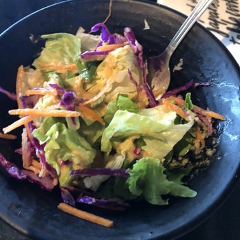 Tokyo Wako - House salad along with miso soup that I forgot to take a picture of. - Sushi Bars Near Me - Long Beach, California