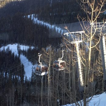 Allred's - Gondolas heading to/from Allred's. - New American Near Me - Telluride, Colorado