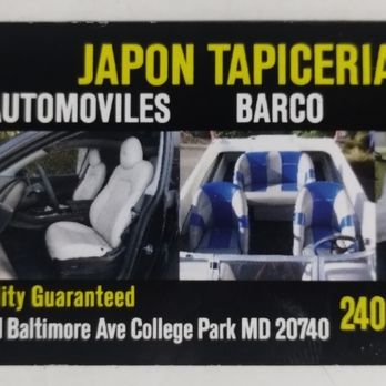 Japan Upholstery - Auto Upholstery Near Me - College Park, Maryland Japan Upholstery - Auto Upholstery Near Me - College Park, Maryland