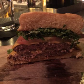 Cedar Local - The burger here is frikken sweet. The standard burger is a double. - Cocktail Bars Near Me - New York, New York