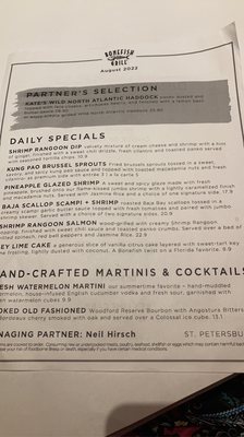 Menu photo 3 Bonefish Grill St. Petersburg, FL