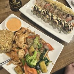 Geisha Sushi With a Flair - Hibachi Style Chicken Lunch