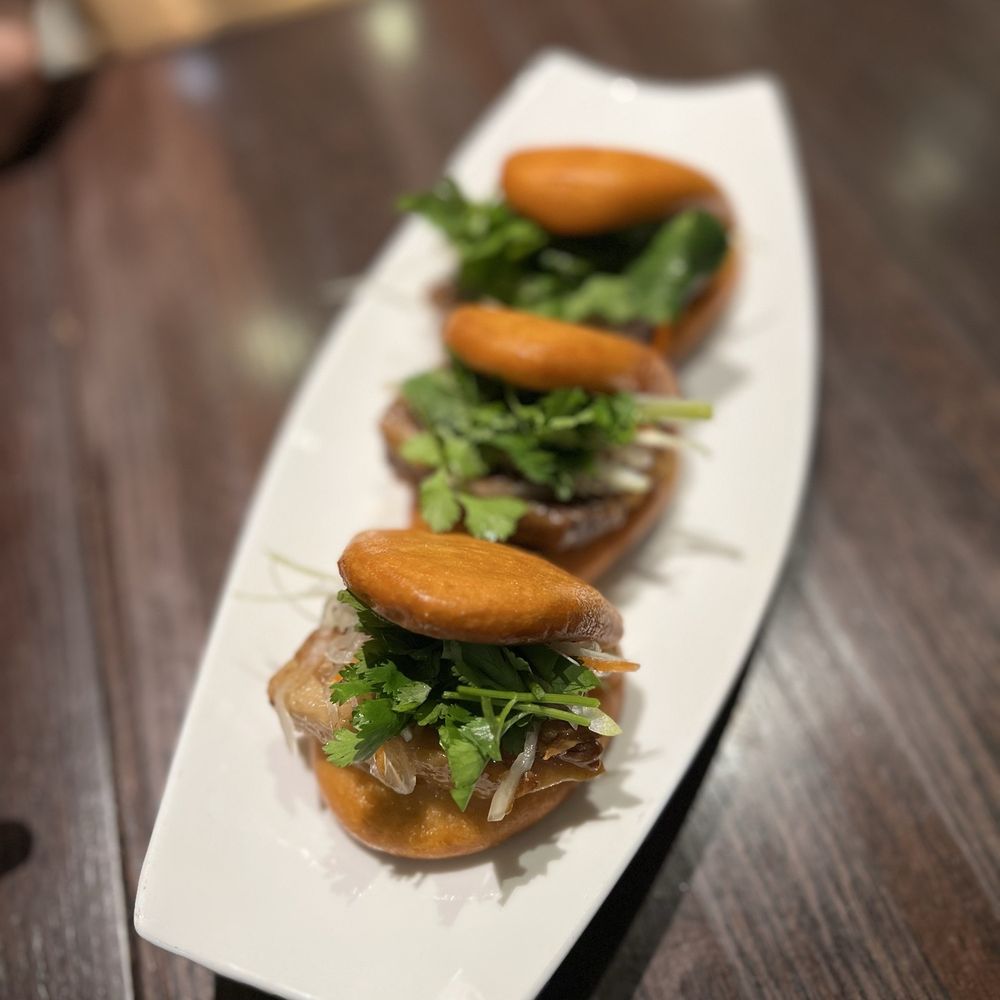 Kwok's Bistro - Pork belly sliders/bao buns. - Chinese Near Me - Reno, Nevada Kwok's Bistro - Pork belly sliders/bao buns. - Chinese Near Me - Reno, Nevada