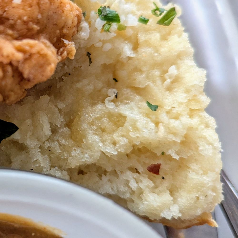 Culinary Dropout - Close up of the Buttermilk Biscuit - New American Near Me - Austin, Texas