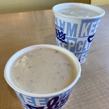 Ivar's Seafood Bar - Cup of  white clam chowder $4.75 - Seafood Near Me - Bellevue, Washington