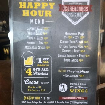 Scoreboards Pizza & Grill - Happy Hour - Pizza Near Me - Roseville, California Scoreboards Pizza & Grill - Happy Hour - Pizza Near Me - Roseville, California