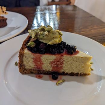 Il Nido - Pistachio cheesecake - Italian Near Me - Seattle, Washington Il Nido - Pistachio cheesecake - Italian Near Me - Seattle, Washington