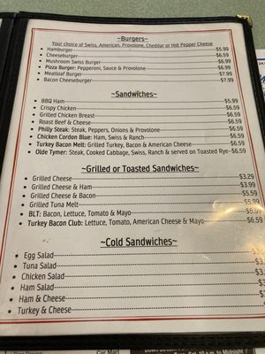 Menu photo 2 Olde Tyme Cafe Cambridge Springs, PA Menu photo 2 Olde Tyme Cafe Cambridge Springs, PA