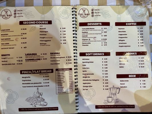 Menu photo 5 Pastamarket Miami, FL