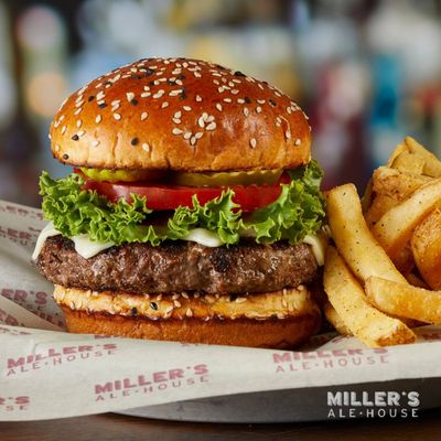 Photo of Miller's Ale House - Alpharetta, GA, US. Chicken Pesto Ravioli