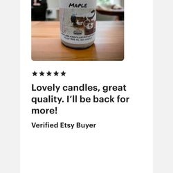 Walkerville Candles Mercantile - we will be glad to help you anytime. Thank you.