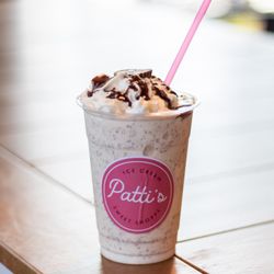 Next time you're in, order a Royal PB Cup Twisted Patti -- blended vanilla ice cream & peanut butter cups topped with whipped cream!