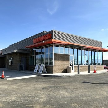 Whataburger - Building Exterior and Drive-thru Lane - Burgers Near Me - Overland Park, Kansas