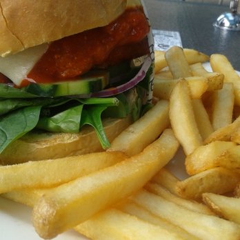 Good Stuff Restaurant - Buffalo chicken sandwich - New American Near Me - El Segundo, California