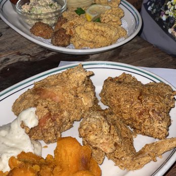 Grace's - Randi 's Fried Chicken Jimmy G 's Seafood Platter - American Near Me - Houston, Texas Grace's - Randi 's Fried Chicken Jimmy G 's Seafood Platter - American Near Me - Houston, Texas