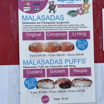 Leonard's Pearlridge Malasada Mobile - Menu - Desserts Near Me - Aiea, Hawaii Leonard's Pearlridge Malasada Mobile - Menu - Desserts Near Me - Aiea, Hawaii