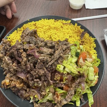 Shawarma Boys - Beef.   A lot of food - Halal Near Me - San Antonio, Texas