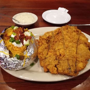 Hofbrau Steaks - 13.99 cfs special with loaded baked potato - Steakhouses Near Me - Porter, Texas
