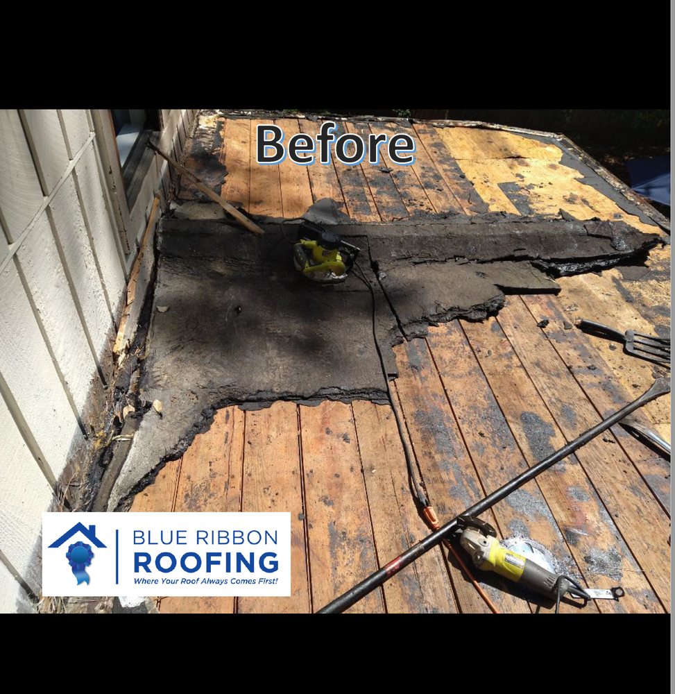 Slide of Blue Ribbon Roofing