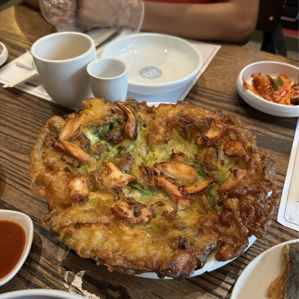 Sam Woo Jung - Seafood pancake - Korean Near Me - New York, New York Sam Woo Jung - Seafood pancake - Korean Near Me - New York, New York