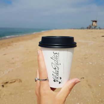 Hola Adios Coffeeshop - Cappuccino.  Adios. Gone to the beach.  Leave a message after the beep. - Coffee & Tea Near Me - Costa Mesa, California