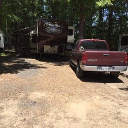 Shady Pines RV Park - I am really going to miss my quiet and shady spot at Shady Pines RV Park in Brandon MS.
