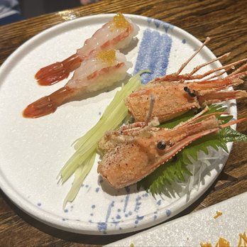 Blōōfin Sushi and Bar - Shrimp sushi and deep fried heads - Sushi Bars Near Me - Spring, Texas
